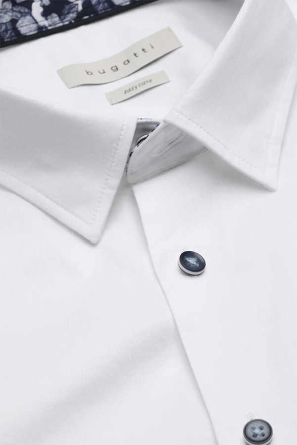 ΑΝΤΡΙΚΟ ΠΟΥΚΑΜΙΣΟ BUGATTI - 10 ΛΕΥΚΟ